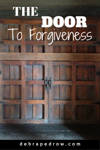 The door to forgiveness.
