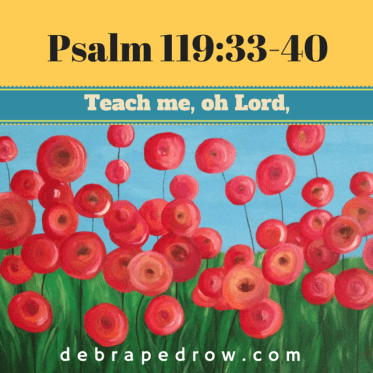 Psalm 119:33-40