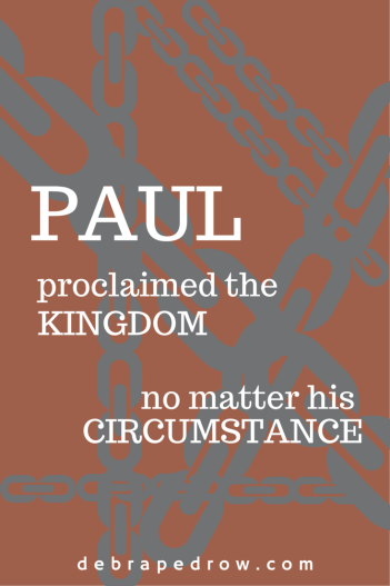 Paul proclaimed the Kingdom