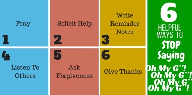 6 wat to stop saying OMG