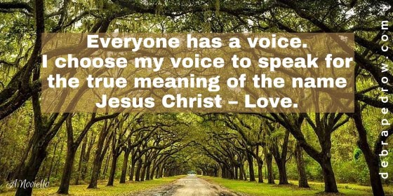 Jesus Christ - Love.